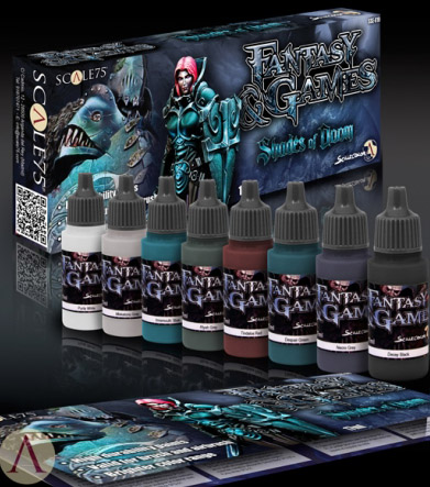 Scale Color- Shades of Doom Fantasy & Gaming Paint Set