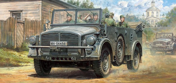 German Horch Type 1a Vehicle (New Tool)
