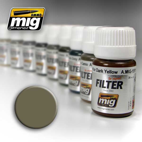 Enamel Filters: Tan Filter For Yellow Green