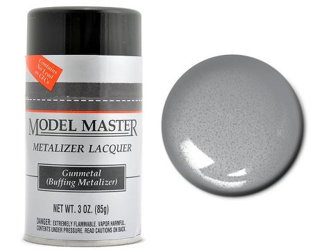 Metalizer Enamel Gunmetal 3oz. Spray