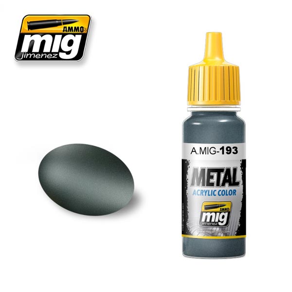 Titanium Acrylic Metallic Paint 17ml