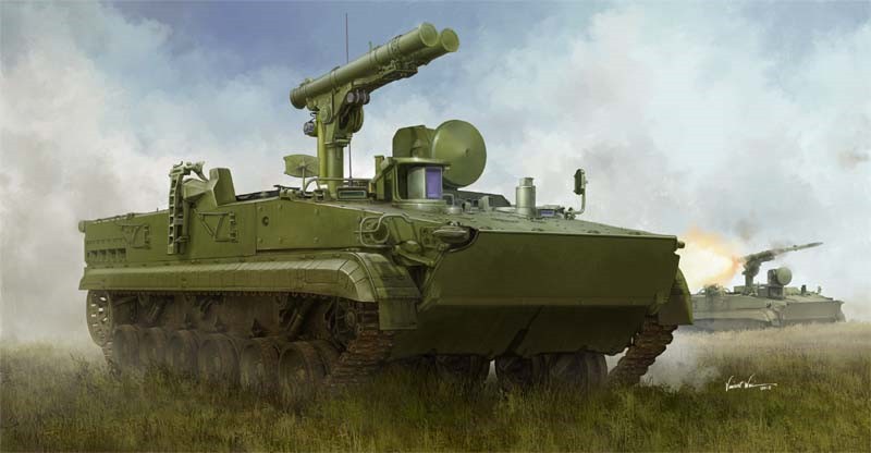 Russian 9P157-2 Khrizantema-S Anti-Tank System