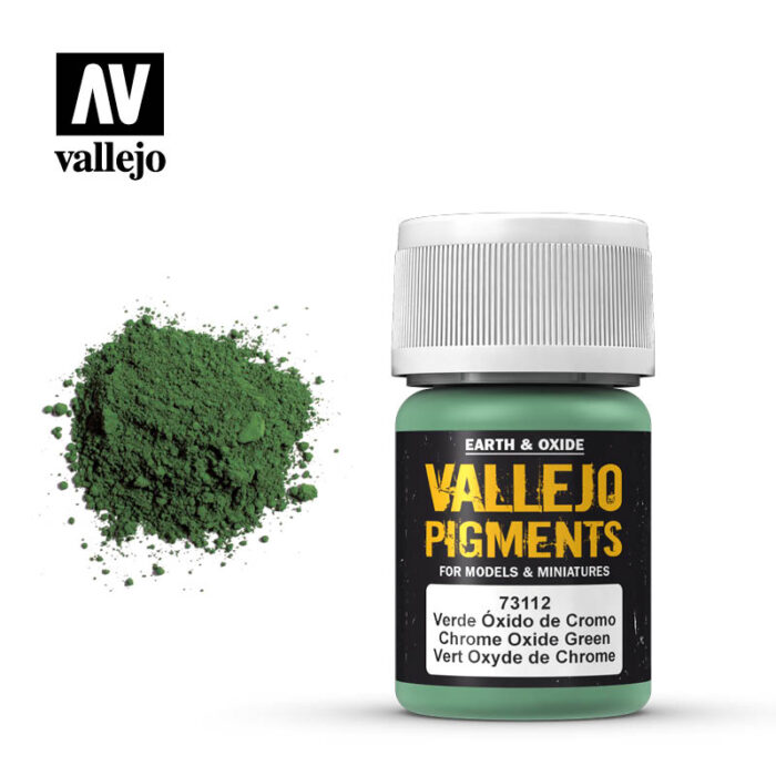 Pigments- Chrome Oxide Green for Bronze and Copper Rust, Moss and Lichen
