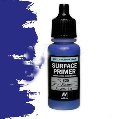 Vallejo Surface Primers: Ultramarine 17ml Bottle