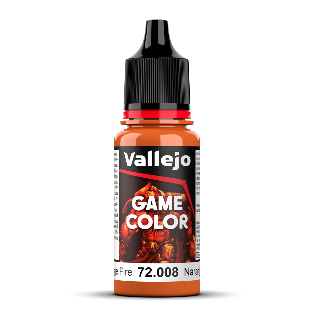 Game Color Orange Fire (018)