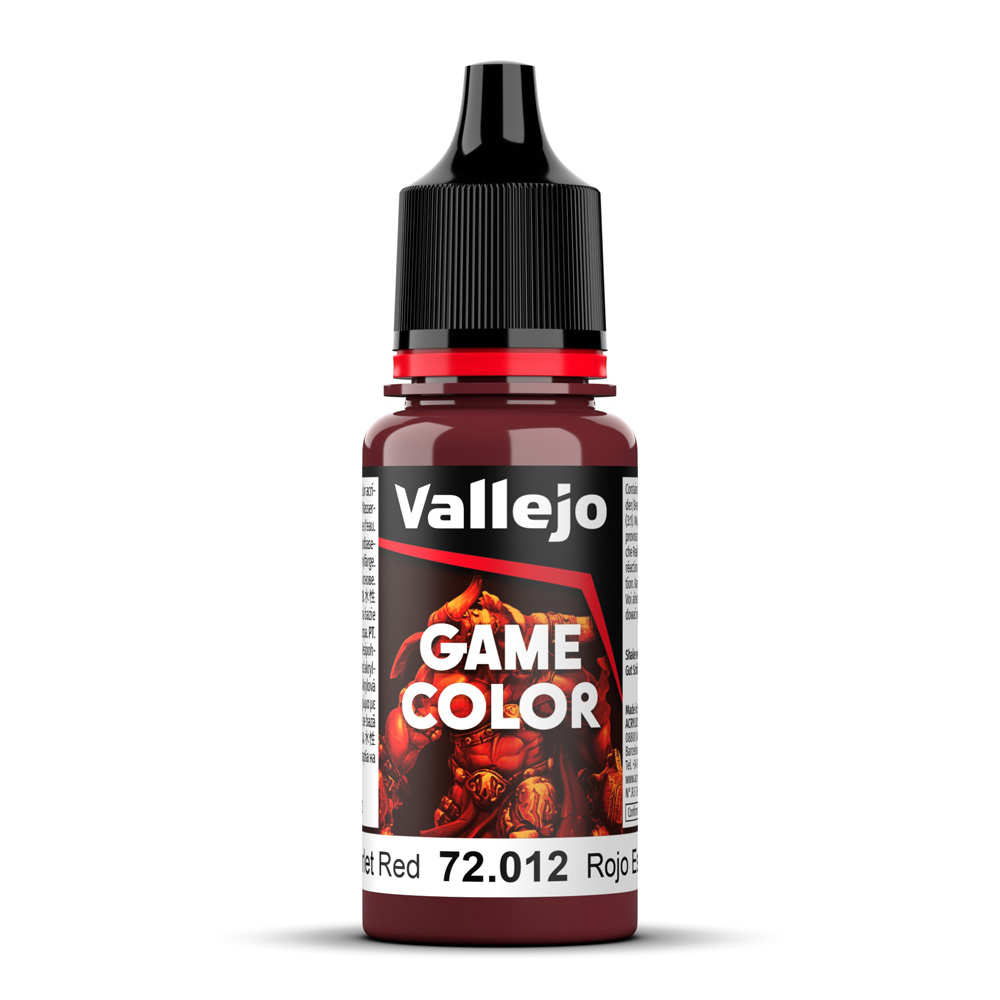 Game Color Scarlet Red (022)