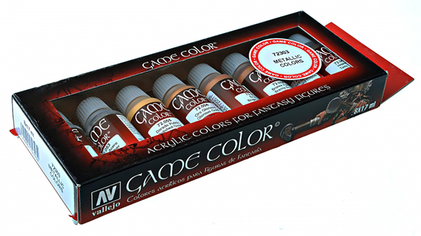 Game Color Metallic Colors Set