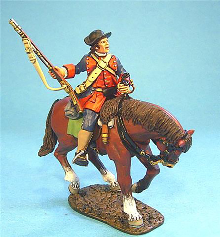 BATTLE ON THE MONONGAHELA 1755 - VIRGINIA STEWARTS LIGHT HORSE #VM-05 - 1 AVAILABLE OOP