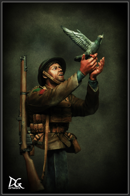 Great War Series: War Pigeon, British Army, Duke of Wellington Regiment