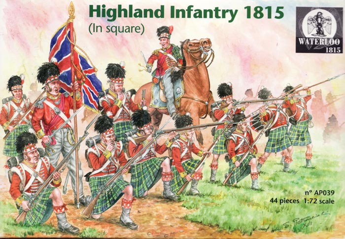 Waterloo: Highland Infantry 1815 in Square