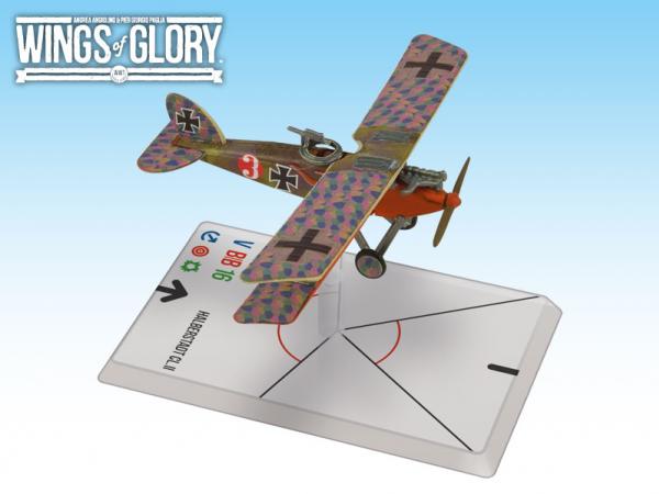 Wings Of Glory WWI Miniatures: Halberstadt CL.II (Schwar ze/Schumm)