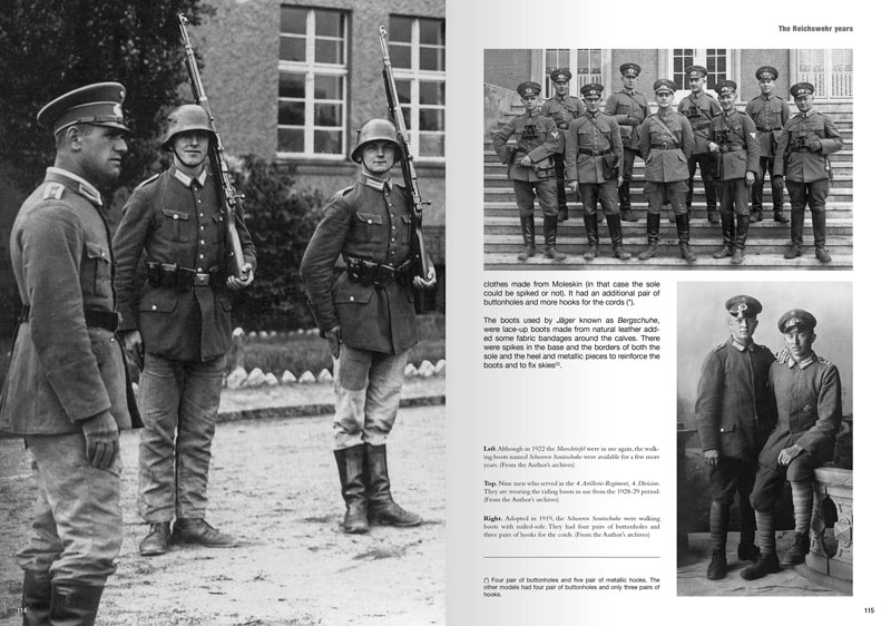 Abteilung 502 volume I 1919-1935 ABT730 l'uniforme del soldato tedesco 