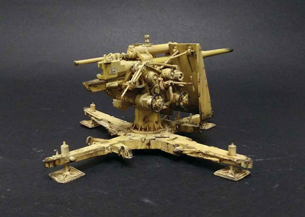Michigan Toy Soldier Company Forces Of Valor Krupp 88mm Flak 18