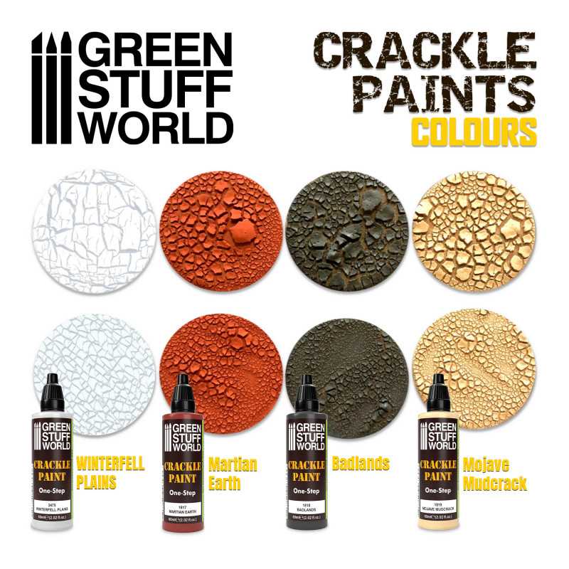 Michigan Toy Soldier Company : Green Stuff World International - Crackle  Paint - Mojave Mudcrack 60ml