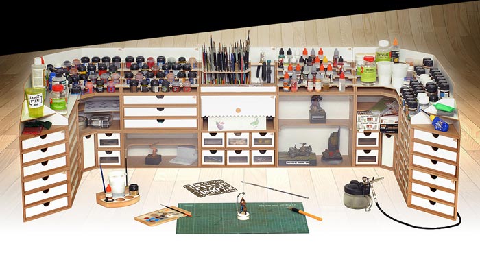 michigan toy soldier company hobbyzone corner drawers module