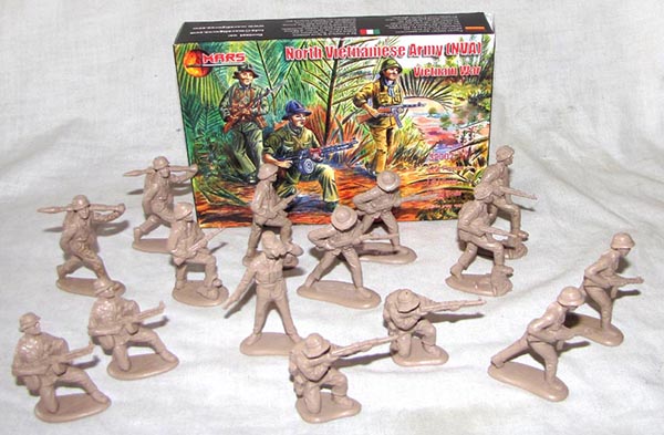 by MARS #32007 Details about   Vietnam War NVA Toy Soldiers 54MM 15 figures in 8 poses 