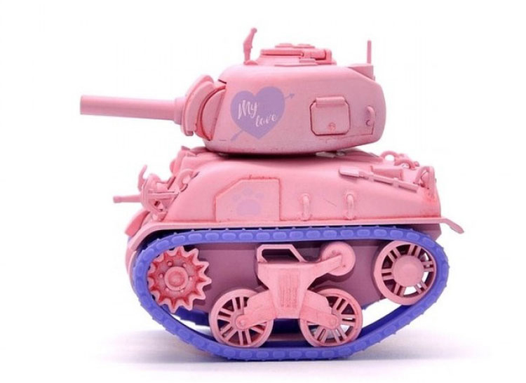 German Tiger I Heavy Tank- World War Toon Meng Model Kids Caricature