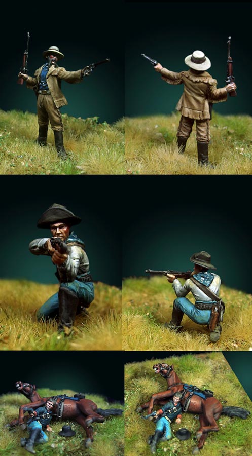 Custer Miniatures Michigan Toy Soldier Company : Oniria Miniatures - The Little Big Horn ...