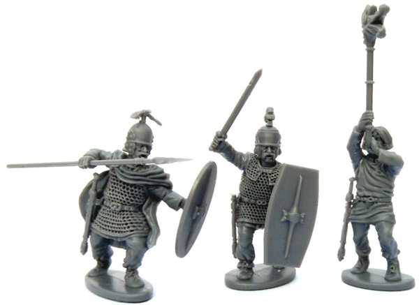Ancient Gallic Armoured Warriors x30 28mm unpainted figures Victrix VXA036 
