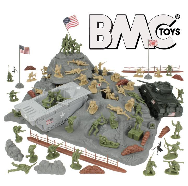 Michigan Toy Soldier Company BMC Toys WWII Battle of Iwo Jima Boxed